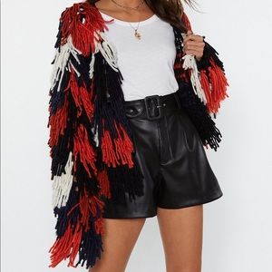 Nasty gal multi patch fall cardigan